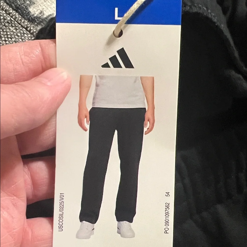 NWT Adidas Joggers- Black
